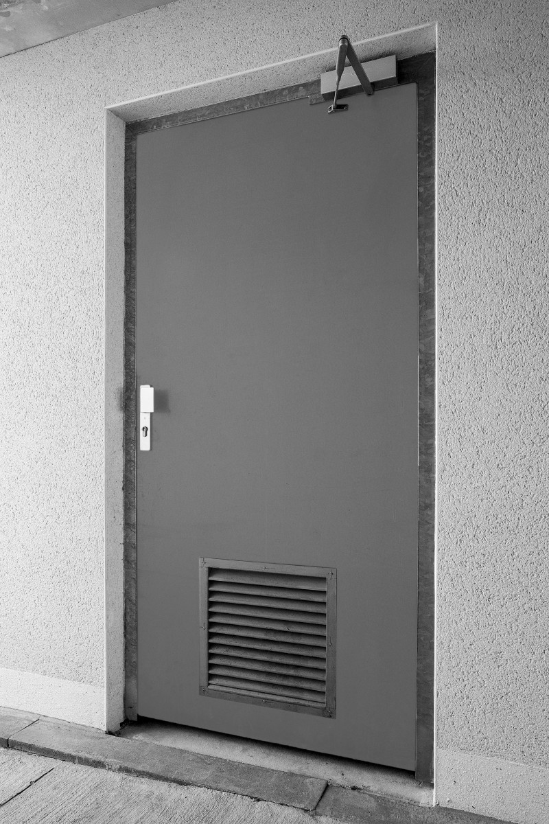 Porte de service