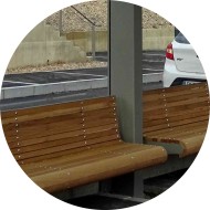 Mobilier urbain: Banc public