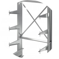 Cantilever stockage de charges lourdes