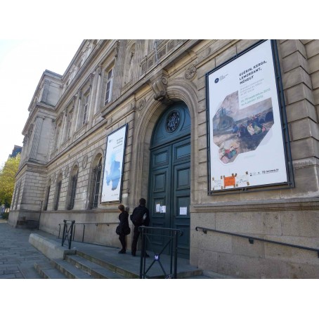 cadre acier musée des beaux arts Rennes