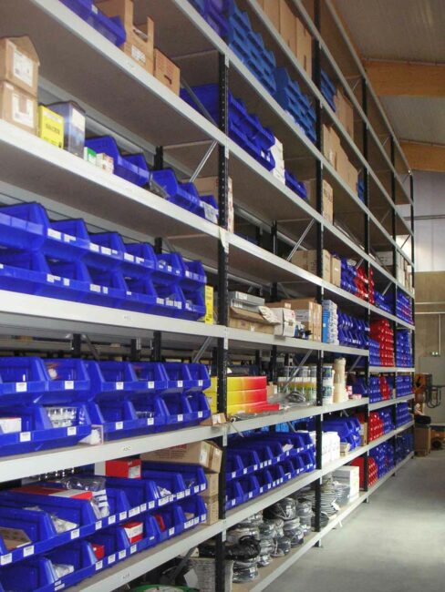 rayonnage mi-lourd stockage